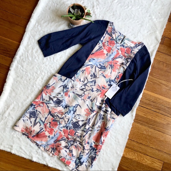 NWT Anthropologie Thought UK Tencel Dress M - Picture 3 of 9